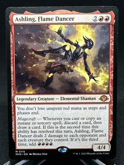 MTG 1x Ashling, Flame Dancer # 115 Modern Horizons 3 Magic the Gathering x1 NM - Image 1
