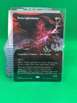 FOIL Tersa Lightshatter (BORDERLESS) MTG | Tarkir: Dragonstorm - Image 1