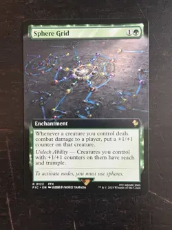 MTG Final Fantasy English Sphere Grid Extended Art 0123 Non-Foil - Image 1