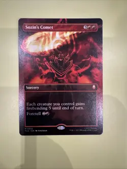 Sozin's Comet (Borderless) MTG Avatar: The Last Airbender 332 ATLA Full Art - Image 1