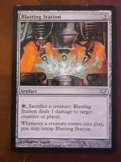 MTG Magic the Gathering Fifth Dawn Blasting Station LP - Image 1
