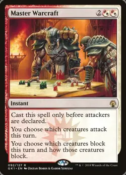 Master Warcraft Regular - Grn Guild Kit MTG-NM - Image 1