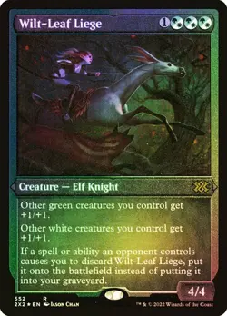 Wilt-Leaf Liege ETCHED FOIL - 552 - Rare - 2X2 Double Masters 2022 MTG - Image 1