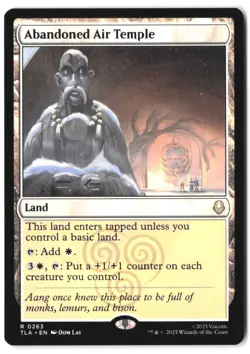 Abandoned Air Temple 263 MTG Avatar TLA NM - Image 1