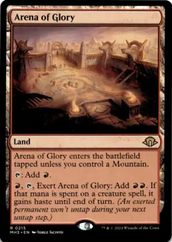 MTG Arena of Glory Normal NM Modern Horizons 3 Magic 215 - Image 1