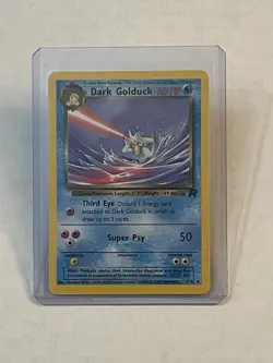 VTG Pokemon TCG Dark Golduck 37/82 Team Rocket Non-Holo Unlimited WOTC 2000 - Image 1