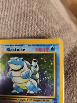 Pokemon TCG Blastoise 2nd Edition Base Set 2/130 Stage 1 Holo Rare - Image 2
