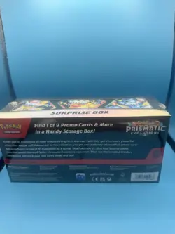 Lot of 3 Pokemon TCG Scarlet & Violet Prismatic Evolutions Surprise Box SEALED - Image 2