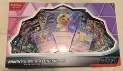 Pokemon TCG Mimikyu Ex & Alcremie Ex Premium Collection Box Factory Sealed New - Image 1
