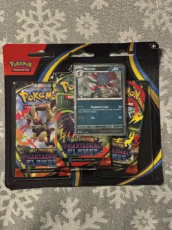 Pokemon Mega Evolution Phantasmal Flames 3-Pack Blister Set - Image 1