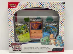 BRAND NEW IN BOX RARE POKEMON TCG SCARLET & VIOLET 151 POSTER COLLECTION - Image 1