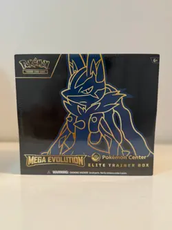 Pokemon Mega Evolution Pokemon Center Elite Trainer Box ETB Set of 2 NEW Sealed - Image 2