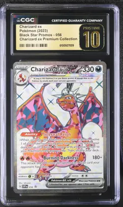 2021 Pokemon Promo Charizard EX #56 (CGC 10 Pristine) - Image 1