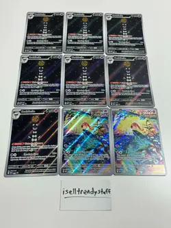 (9) Lot 2025 Pokemon - (7) Gothitelle 211 and (2) Scream Tail 065 Promo NM - Image 1