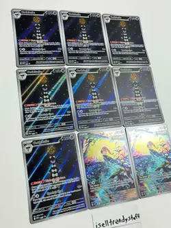 (9) Lot 2025 Pokemon - (7) Gothitelle 211 and (2) Scream Tail 065 Promo NM - Image 2