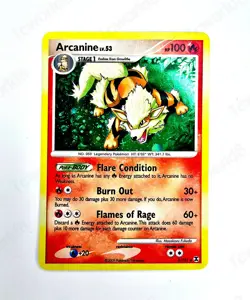 Pokemon Rising Rivals Holo 1/111 "Arcanine" (light play) - Image 1