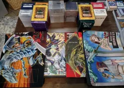 HUGE Lot of 12 Deck Boxes And 8 Yugioh Playmats Ultra Pro READ!!!! - Image 1