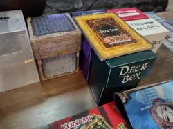 HUGE Lot of 12 Deck Boxes And 8 Yugioh Playmats Ultra Pro READ!!!! - Image 3