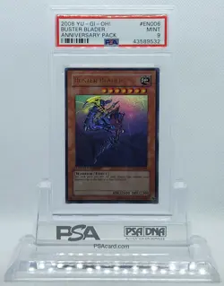 YUGIOH YAP1-EN006 BUSTER BLADER ULTRA RARE HOLO FOIL PSA 9 MINT #43589532 - Image 2