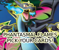 Phantasmal Flames 2025 - Pick Your Card! Pokemon TCG - Image 1