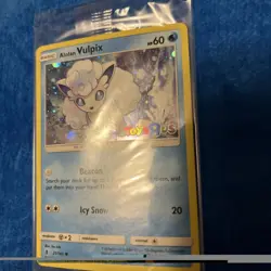 MINT Alolan Vulpix Holo 2017 Pokemon Toys R Us Promo Card (21/145) - Image 2