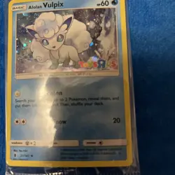 MINT Alolan Vulpix Holo 2017 Pokemon Toys R Us Promo Card (21/145) - Image 5