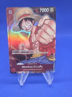 One Piece Premium Card Collection Bandai Games Fest 23-24 Monkey D Luffy P-001 - Image 1