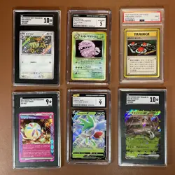 ✨ Pokemon Lot of 6 Graded Cards CGC, SGC, PSA - Image 1