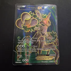 Trevenant EX 145/160 Primal Clash Full Art Ultra Rare Holo Pokemon Card Damaged - Image 1
