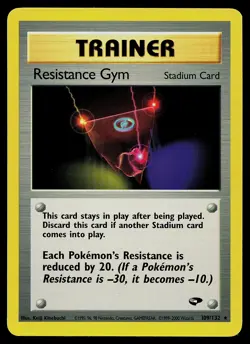 Pokemon Card - Resistance Gym Gym Challenge 109/132 Rare - Image 1