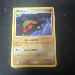 Kabuto 67/99 - Arceus - 2009 - Common - Pokemon Card TCG - D2 - Image 1