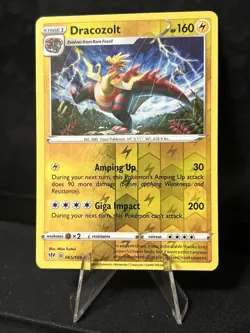 Pokemon TCG Card - Dracozult Reverse Holo 65/189 | Darkness Ablaze | NM/MINT! - Image 1