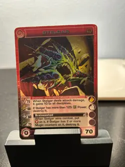 CHAOTIC RARE STELGAR CARD MAX ENERGY COURAGE SPEED (3-MAX STATS) - Image 2
