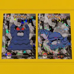 Grimer & Muk - Cracked Ice Holo - Crystal Dark Black 2025 - Pokemon Card - Image 1
