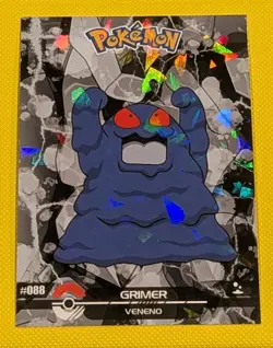 Grimer & Muk - Cracked Ice Holo - Crystal Dark Black 2025 - Pokemon Card - Image 3