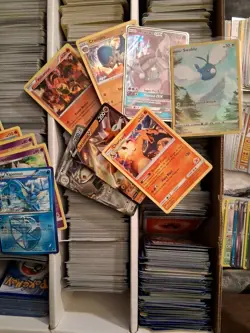 Bulk Pokemon Cards Lot of 3,800+ 2016-2025 C/UC/R/RH/EX/PROMO,etc. - Goodwill - Image 3