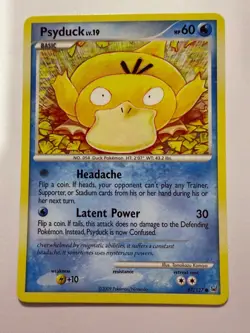Pokemon TCG Psyduck Platinum Set Common Non-Holo Card 87/127 - Image 1