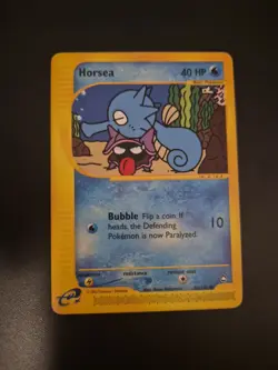 Horsea 84/147 Aquapolis Pokemon TCG WOTC Card E Reader LP - Image 1