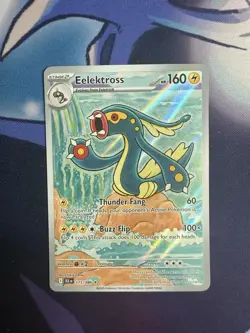 Eelektross IR 119/086 Black Bolt SV11 Pokemon Card English NM - Image 1