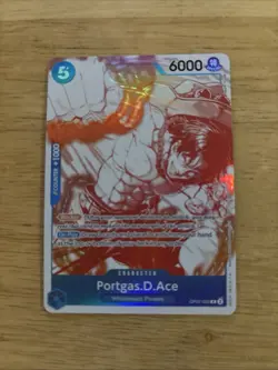 One Piece Card Game - Portgas.D.Ace (3rd Anniversary Promo) OP07-053 R - Image 1