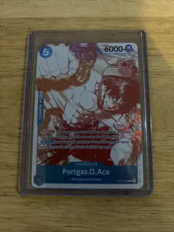 One Piece Card Game - Portgas.D.Ace (3rd Anniversary Promo) OP07-053 R - Image 3