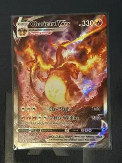 Pokemon TCG Charizard VMAX SWSH261 Black Star Promos Holo Card NM Condition - Image 1