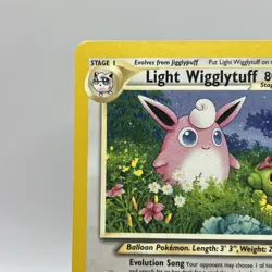 Pokemon Card - Light Wigglytuff Neo Destiny 54/105 Uncommon Non Holo - Image 2