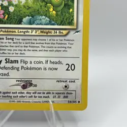 Pokemon Card - Light Wigglytuff Neo Destiny 54/105 Uncommon Non Holo - Image 4
