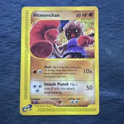 Pokemon TCG Card - Hitmonchan 81/147 Aquapolis Common - Image 1