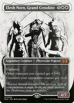 Elesh Norn, Grand Cenobite - Multiverse Legends #3,mythic, Showcase, Borderless - Image 1