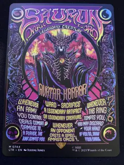 Sauron, the Dark Lord (Borderless Poster)Universes Beyond: the Lord of the Rings - Image 1