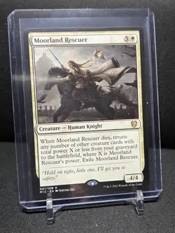 Moorland Rescuer MTG Magic 2021 Innistrad: Midnight Hunt Commander - NM - Image 1