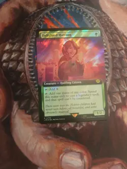 Delighted Halfling (Extended Art) (Surge Foil) Universes Beyond: the Lord of the - Image 1