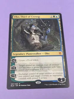 MTG Magic: Throne of Eldraine: Oko, Thief of Crowns #197/269 Mythic - NM - Image 1